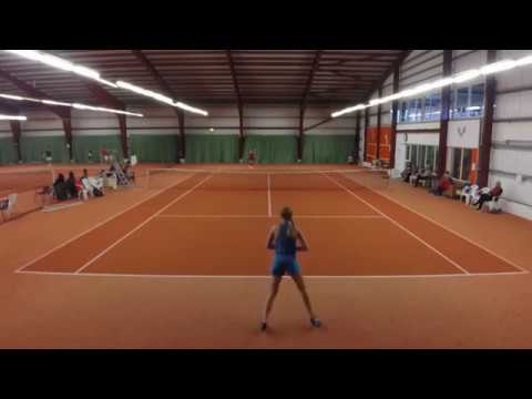 Tennis Europe Junior Tour | U16 girl's singles | quarter-final Iceland 2019 April