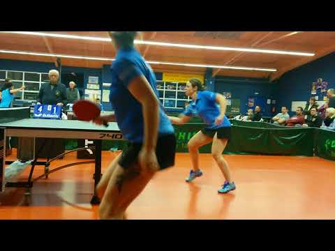 TENNIS DE TABLE (Pré-Nat. Fém, barrage accession N3) Longueau 3 - 8 Ent. A.T.T. Le Havre/St-Jouin