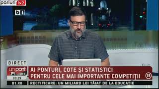 ALTE PONTURI: 14 selecții din fotbal!
