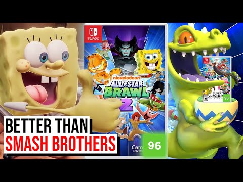 Nickelodeon All-Star Brawl 2 is BETTER Than Super Smash Bros Ultimate