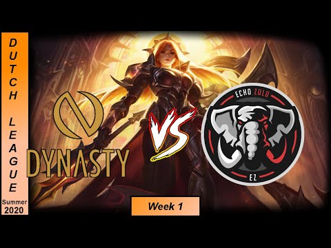 Dynasty vs Echo Zulu Highlights | Dutch League 2020 Summer Week 1