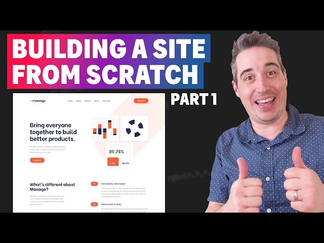 Thumbnail of Building a fully styled responsive website lesson
