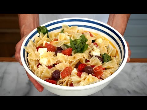 Pasta alla Crudaiola Pronta in 10 Minuti - Pasta With Vegetables Ready in 10 Minutes
