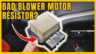 5 TOP Signs of A Bad Blower Motor Resistor | How To Test & Replacement Cost