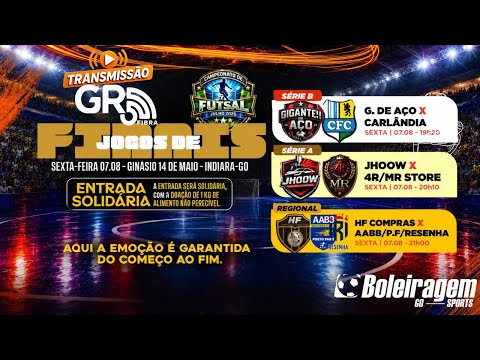 FINAL CAMPEONATO FUTSAL DE INDIARA-GO
