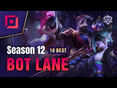 10 Best Bot Lane Champions to Play in Season 12 | Mobalytics Ft. Kairos
