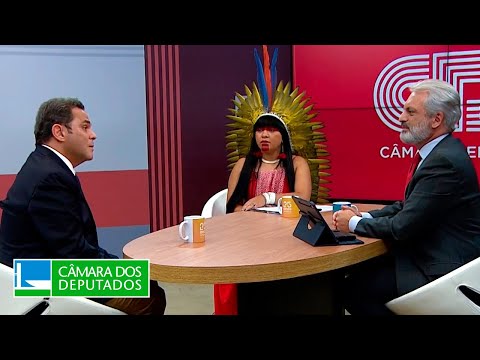 Célia Xakriabá e José Priante comentam prováveis pautas do Brasil na COP-28, em Dubai - 07/11/23