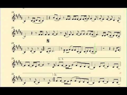 #Beautiful - Mariah Carey - French Horn Sheet Music and Chords