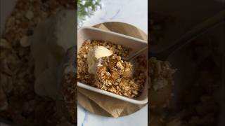 Download lagu Single Serving Healthy Apple Crumble mp3