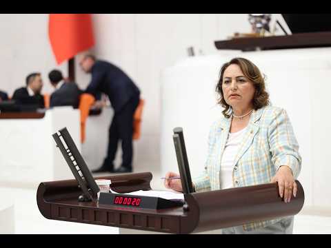 CHP'li Müzeyyen Şevkin TBMM'de iktidara yüklendi: "Çiftçi toprağından kopuyor, tarım alarm veriyor!"