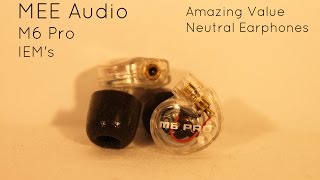 Video thumbnail for MEE Audio M6 Pro In-Ear Monitor Review by CanadianPenguinGaming