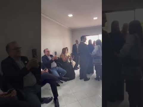 Crianças de Monte Horebe emocionam autoridades na inauguração do Fórum de São José de Piranhas