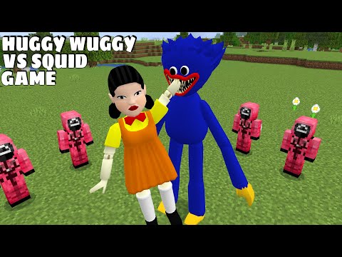 HUGGY WUGGY vs SQUID GAME DOLL Gameplay in Minecraft - Coffin Meme