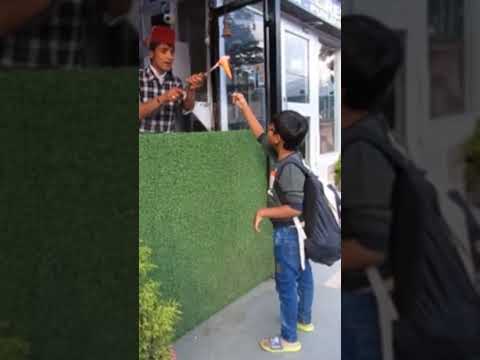 fun with Turkish ice cream #turkishicecream #turkishdrama #manali #mallroadmanali