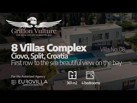 Griffon Vulture - Eurovilla - Čiovo, Luxurious new built villa close to the sea - Villa No.8