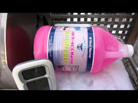 Why You Don't Want -50 RV/Boat Antifreeze To Get Diluted