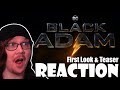 BLACK ADAM First Look and Teaser Trailer Reaction! DC FANDOME 2021