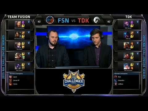NA CS FSN vs TDK Game 4 (NA CS Spring 2015)