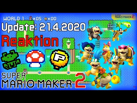 GAMINGMAXE REAGIERT auf Super Mario Maker 2 Update 21.04.2020 | GamingMaxe {DE/Deutsch/HD@60FPS}