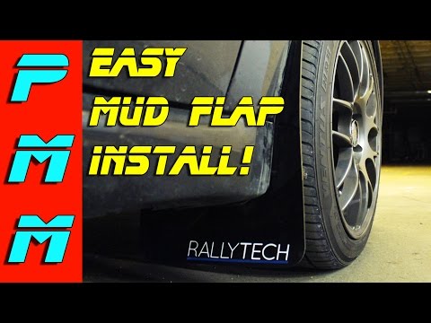 How to Install Mud Flaps | Subaru Legacy GT WRX STI | Rally-Tech