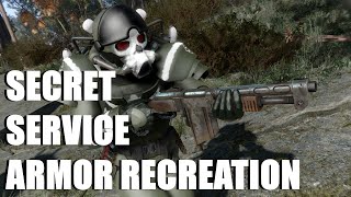 Fallout 4 Mod Review - Secret Service Armor Recreation