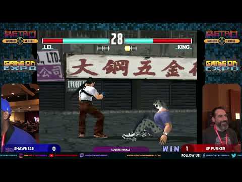 Shawne25 vs SF Punker (Losers Finals) - Tekken 3 - Game On Expo 2023