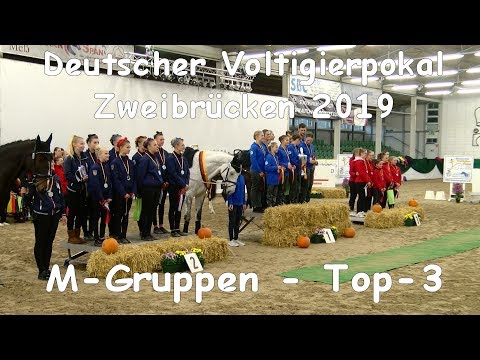 Deutscher Voltigierpokal Zweibrücken 2019 - Gruppenvoltigieren Top 3