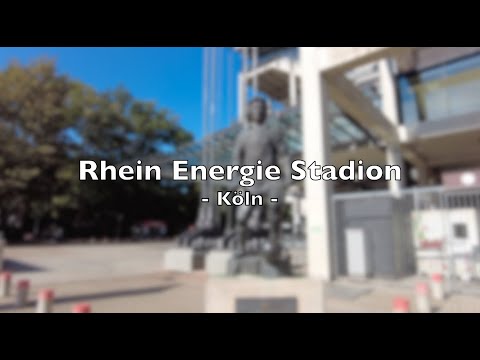 Köln FC Rhein Energie Stadion Köln Rundgang Müngersdorf Heinz Flohe Denkmal Sportstätten DJI Pocket