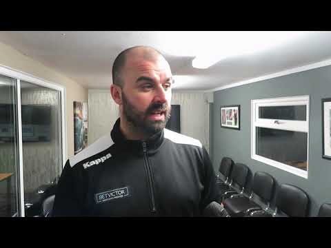 Interview Ryan Austin post Warrington Town Integro Sports Cup