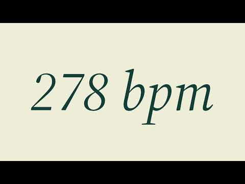 Metronome - 278 bpm