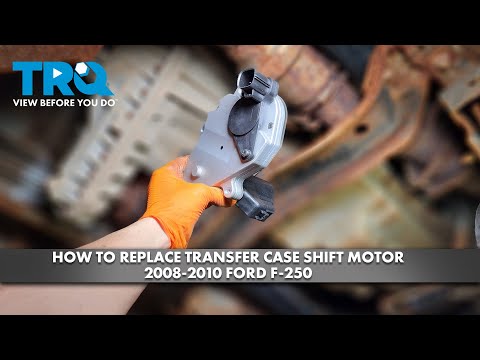How to Replace Transfer Case Shift Motor 2008-2010 Ford F-250