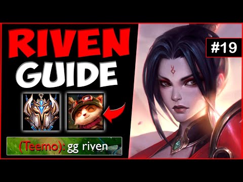 ✔ Riven vs Teemo Guide - #19 🔴 Season 10 Riven Guide - League of Legends