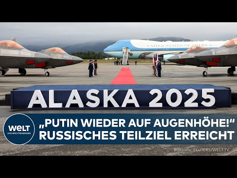 ALASKA-GIPFEL: „Putin ist auf amerikanischem Territorium ein angesehener Gast“