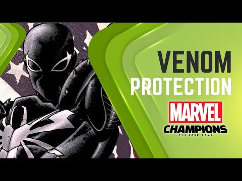 Marvel Champions Venom Protection Vs. Expert Ebony Maw
