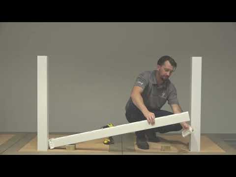 How to install RDI Finyl Line Vinyl Railing – T-Top Level and Stair