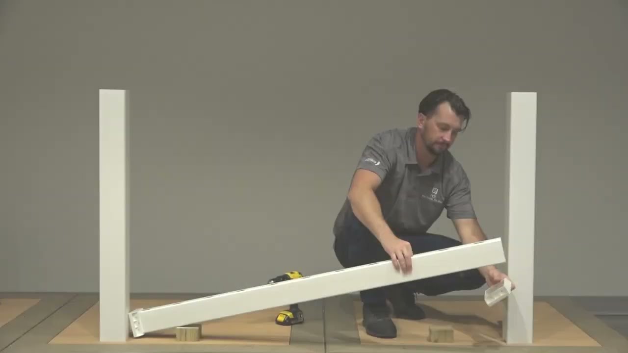 How to install RDI Finyl Line Vinyl Railing – T-Top Level and Stair