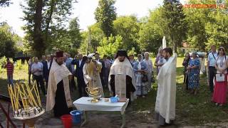 preview picture of video 'Духовенство Предтеченского храма Калуги провело молебен в селе Авчурино'