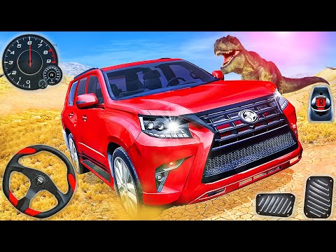 Offroad 4x4 Luxury Prado Dino Drive Simulator - SUV Jeep Hill Climbing Racing - Android GamePlay #3