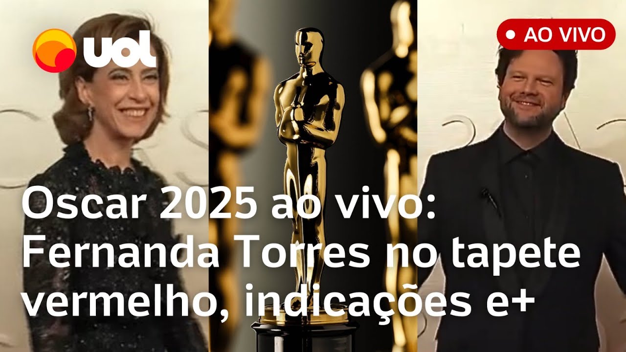 OSCAR 2025 COBERTURA AO VIVO COM ROBERTO SADOSVKI, CHICO BARNEY, JOSÉ PADILHA E MAIS