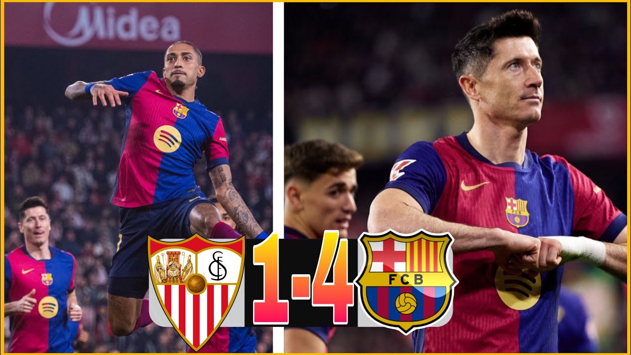 BARÇA 4-1 SÉVILLE ! RAPHINHA DÉCISIF ! FERMIN LOPEZ A TOUT CHANGÉ ? 3 POINTS IMPORTANTS !