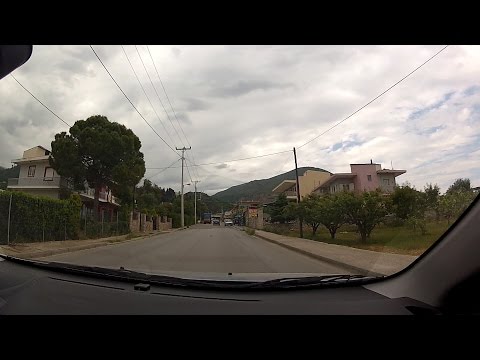Patron – Clauss street (Οδός Πατρών – Κλάους), Patras, Greece (city driving) – onboard camera