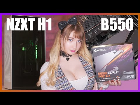 AMD’s new B550 chipset is perfect for Mini ITX builds ~ B550I Aorus Pro + NZXT H1