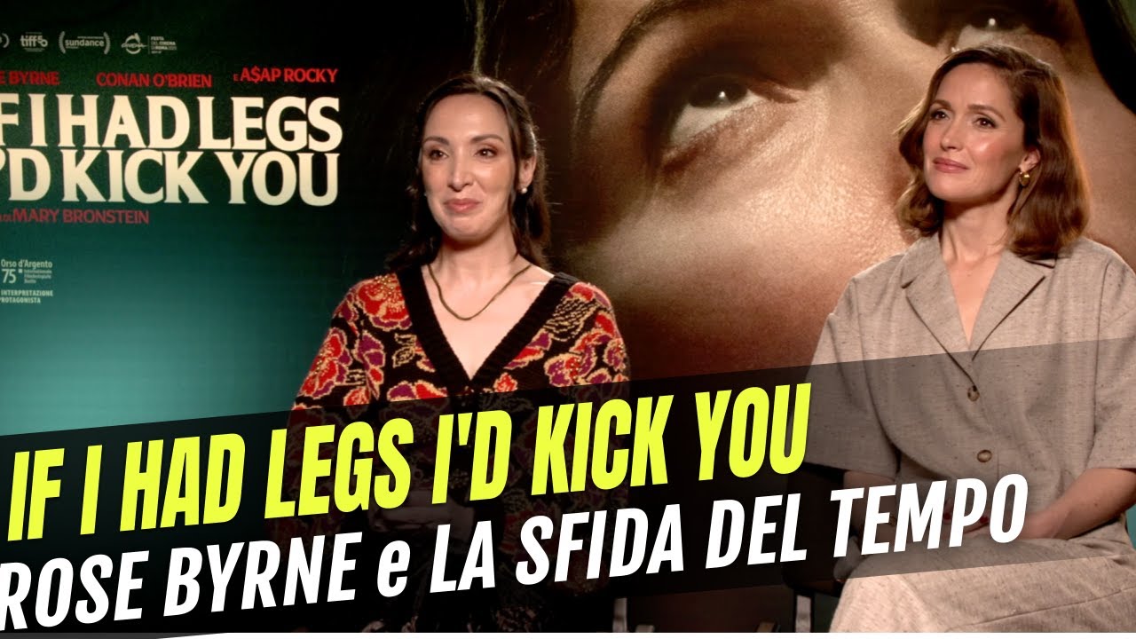 ROSE BRYNE e la sfida di IF I HAD LEGS I'D KICK YOU: "Il tempo รจ implacabile". INTERVISTA