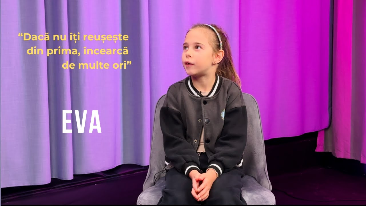 Emisiunea 13. Dacă nu îți reușește din prima, încearcă de multe ori, Eva.