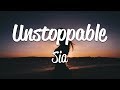 Sia - Unstoppable (Lyrics)