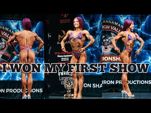 Show Day Vlog | Winning My First Bodybuilding Show!!!