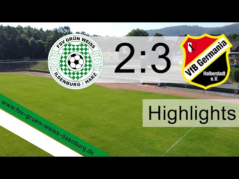 Die Highlights FSV Grün Weiss Ilsenburg II vs. VFB Germania Halberstadt II
