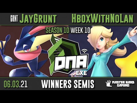 DNA.EXE S10:W10 - GRNT | JayGrunt (Greninja) Vs. Mando (Min Min, Rosalina) - W Semifinals