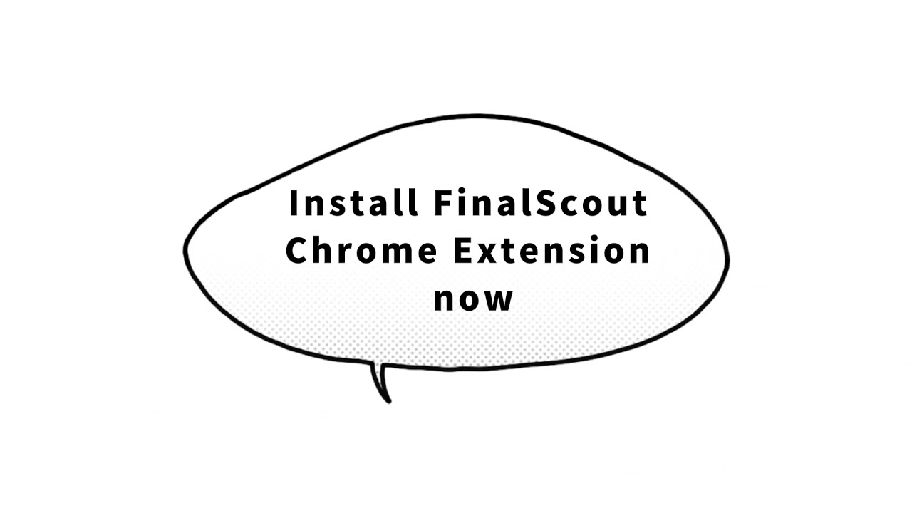 FinalScout chrome extension demo