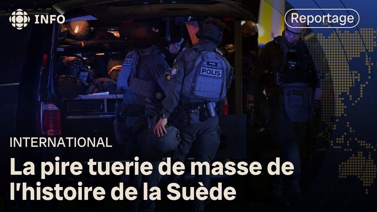 La « pire tuerie de masse » : une fusillade en Suède fait au moins 10 morts